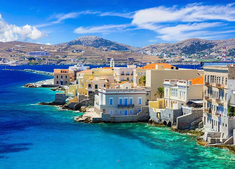 Syros is one of the less-visited Greek Isles